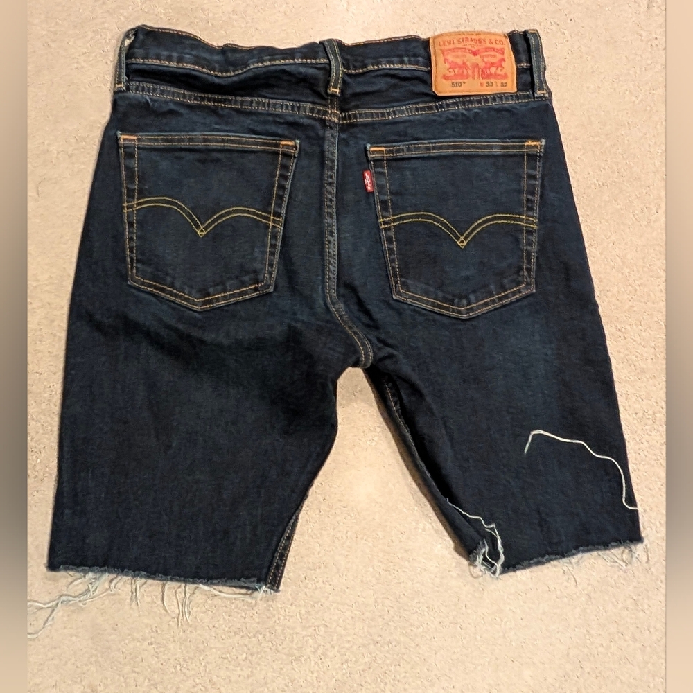Levi's Blue Denim Shorts